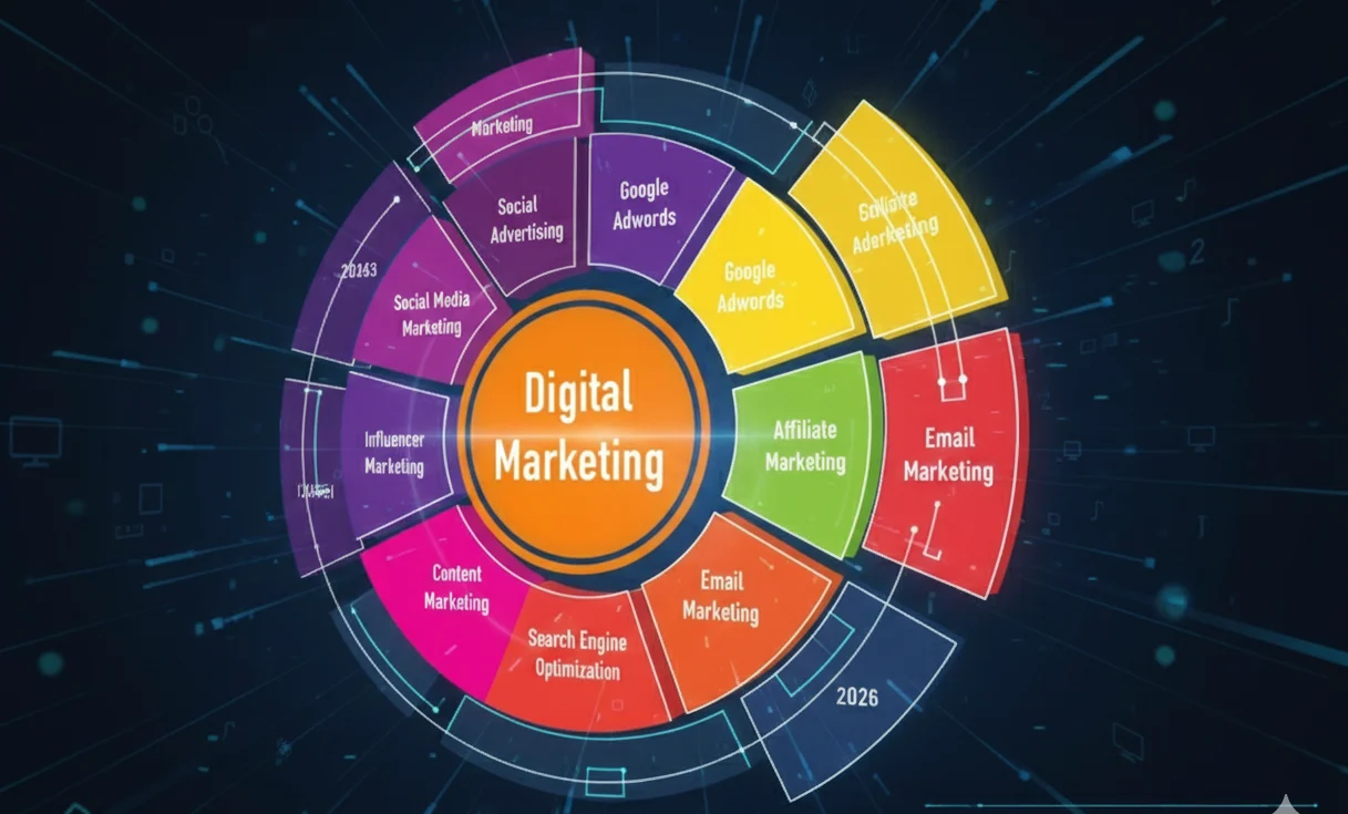 Components of Digital Marketing Channels 